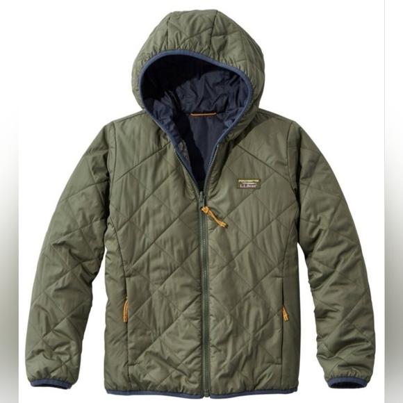 L.L. Bean Kids Mountain Bound Reversible Jacket Small - Picture 1 of 5